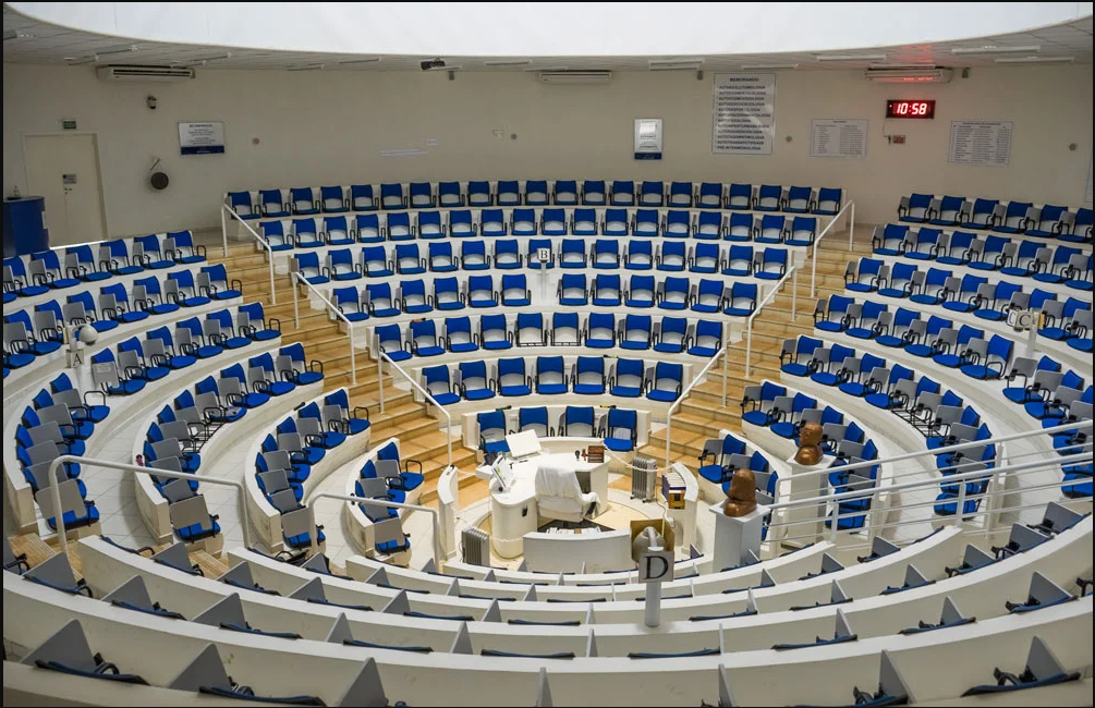 Foto de dentro do tertuliarium