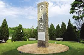 Monumento da paz no CEAEC