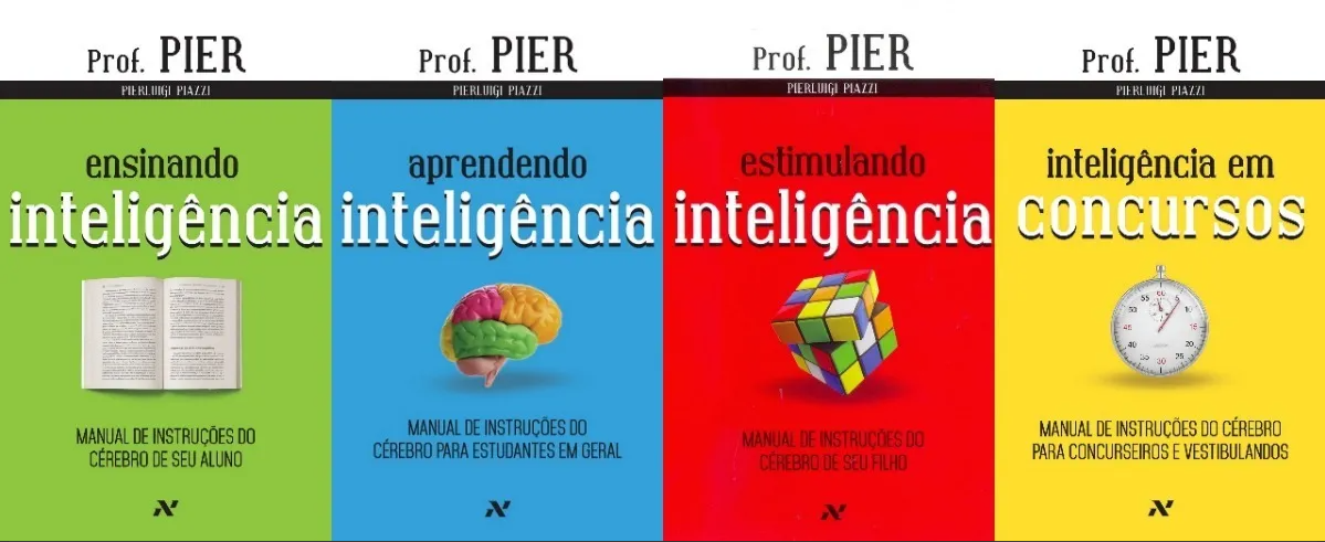 Os 4 livros do Professor Pier