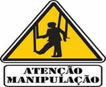placa: atenção manipulação