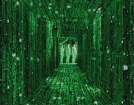 bits no filme Matrix