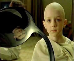 imagem de Neo entortando a colher