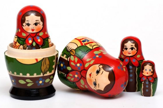 Imagem da boneca Russa Matrioska