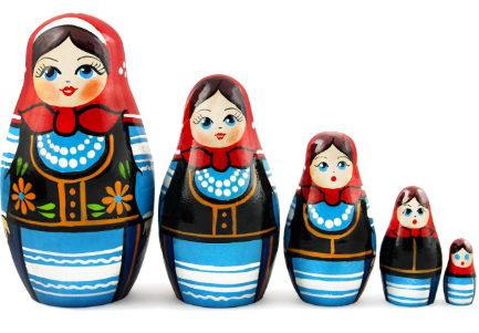 Imagem da boneca Russa Matrioska
