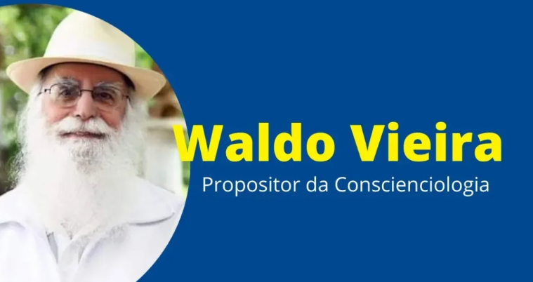 Imagem do Waldo Vieira, propositor da conscienciologia
