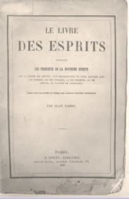 Capa do livro dos Espíritos original em francês